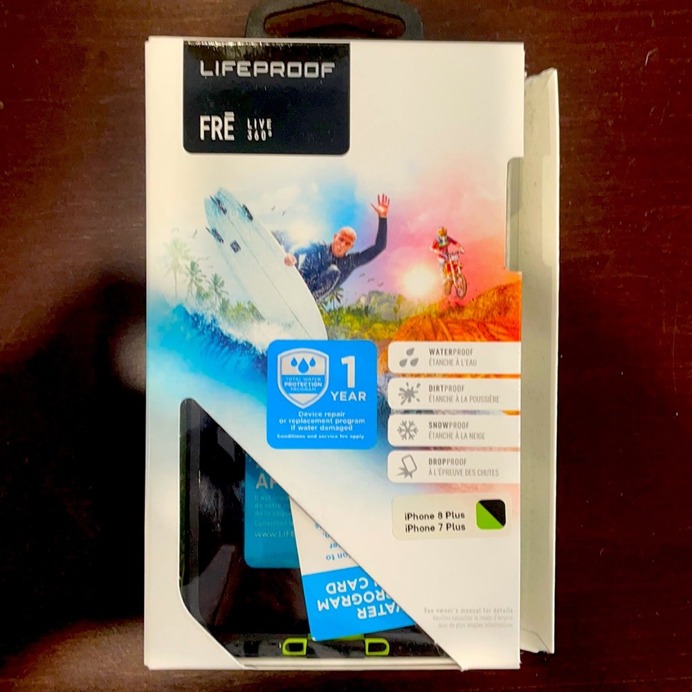 Lifeproof /Fre live 360 /iphone8 plus/ iphone7plus case